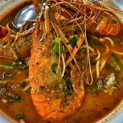 mee bandung udang galah
