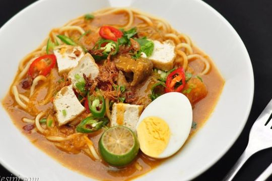 mee rebus bakar