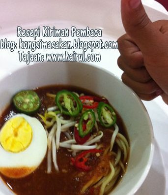 mee rebus terbaik di daerah batu pahat