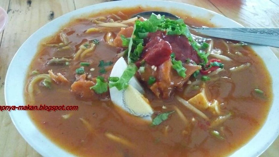 mee rebus terbaik di daerah kota tinggi