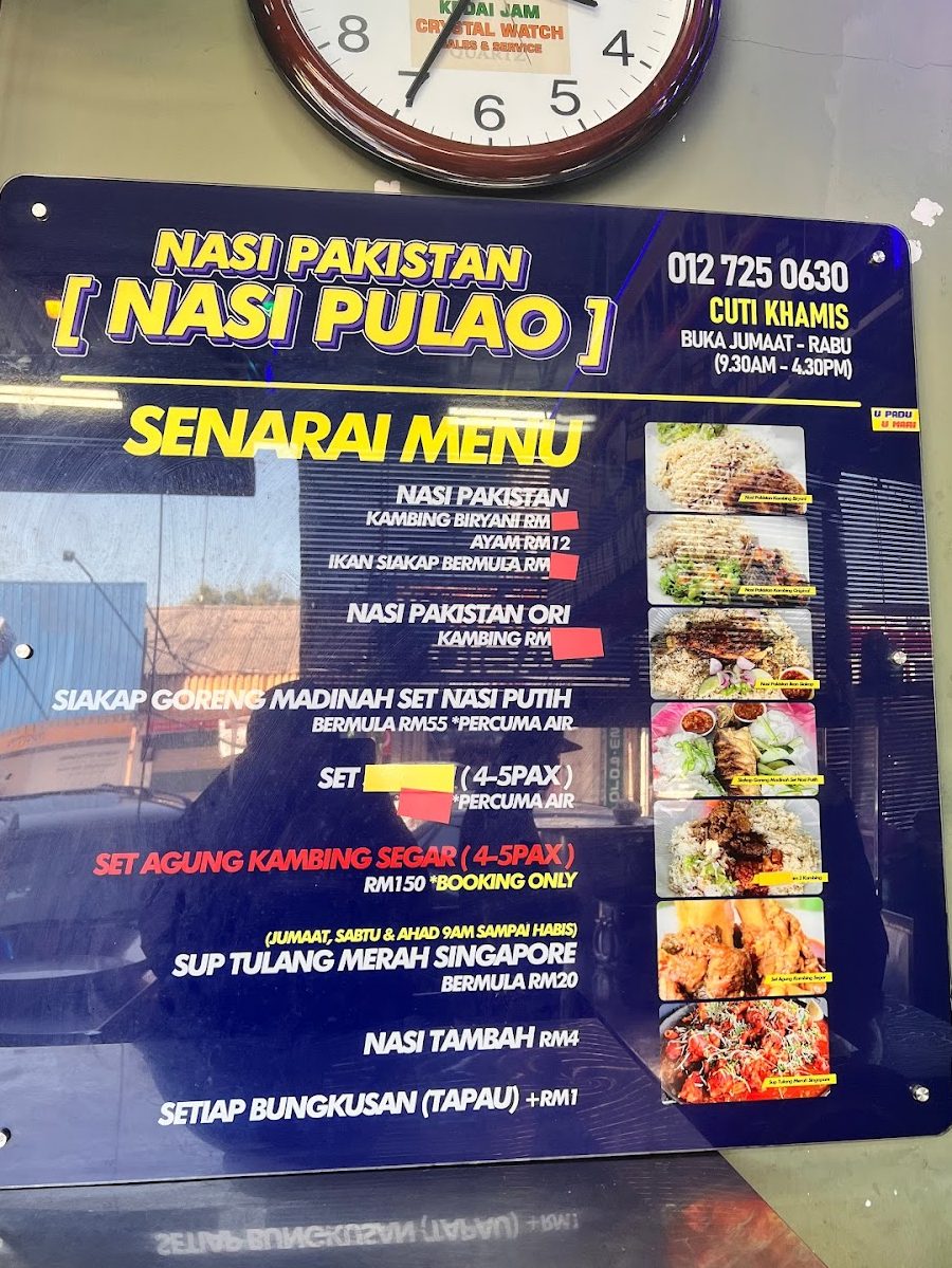 nasi pakistan no 1 batu pahat