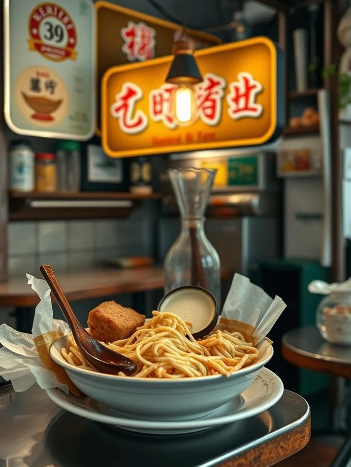 warung sarapan pagi mee rebus
